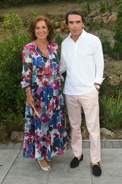 Jos&eacute; Mar&iacute;a Aznar y Ana Botella