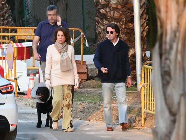 Jos&eacute; Mar&iacute;a Aznar y Ana Botella