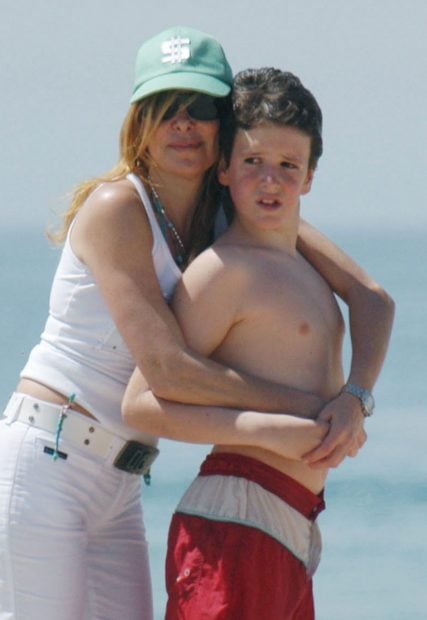 Ana Obreg&oacute;n con su hijo &Aacute;lex / Gtres