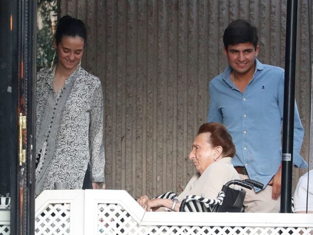 Infanta Margarita, Victoria Federica de Marichalar y Borbón y Jorge Bárcenas