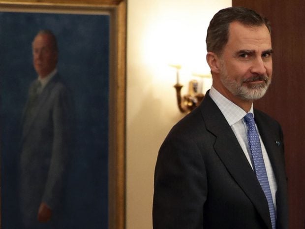 Rey Felipe VI, rey Juan Carlos I