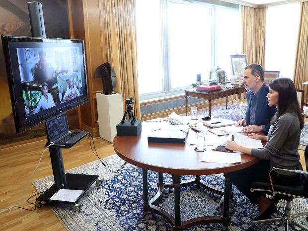 Rey Felipe VI, reina Letizia