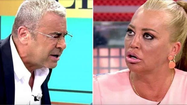 Jorge Javier V&aacute;zquez y Bel&eacute;n Esteban han protagonizado un tremendo enfrentamiento en plat&oacute;/ Telecinco