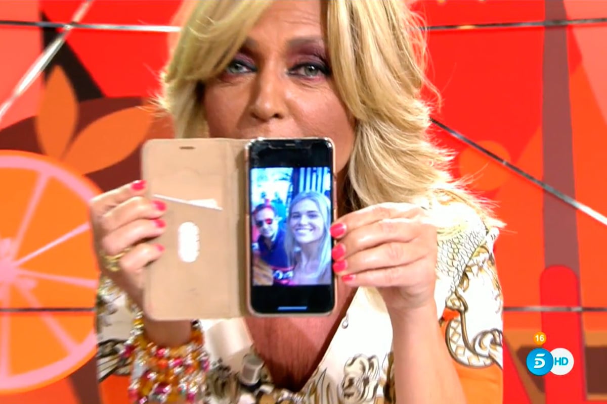 Lydia Lozano ha sido la encargada de mostrar la esperada imagen / Telecinco