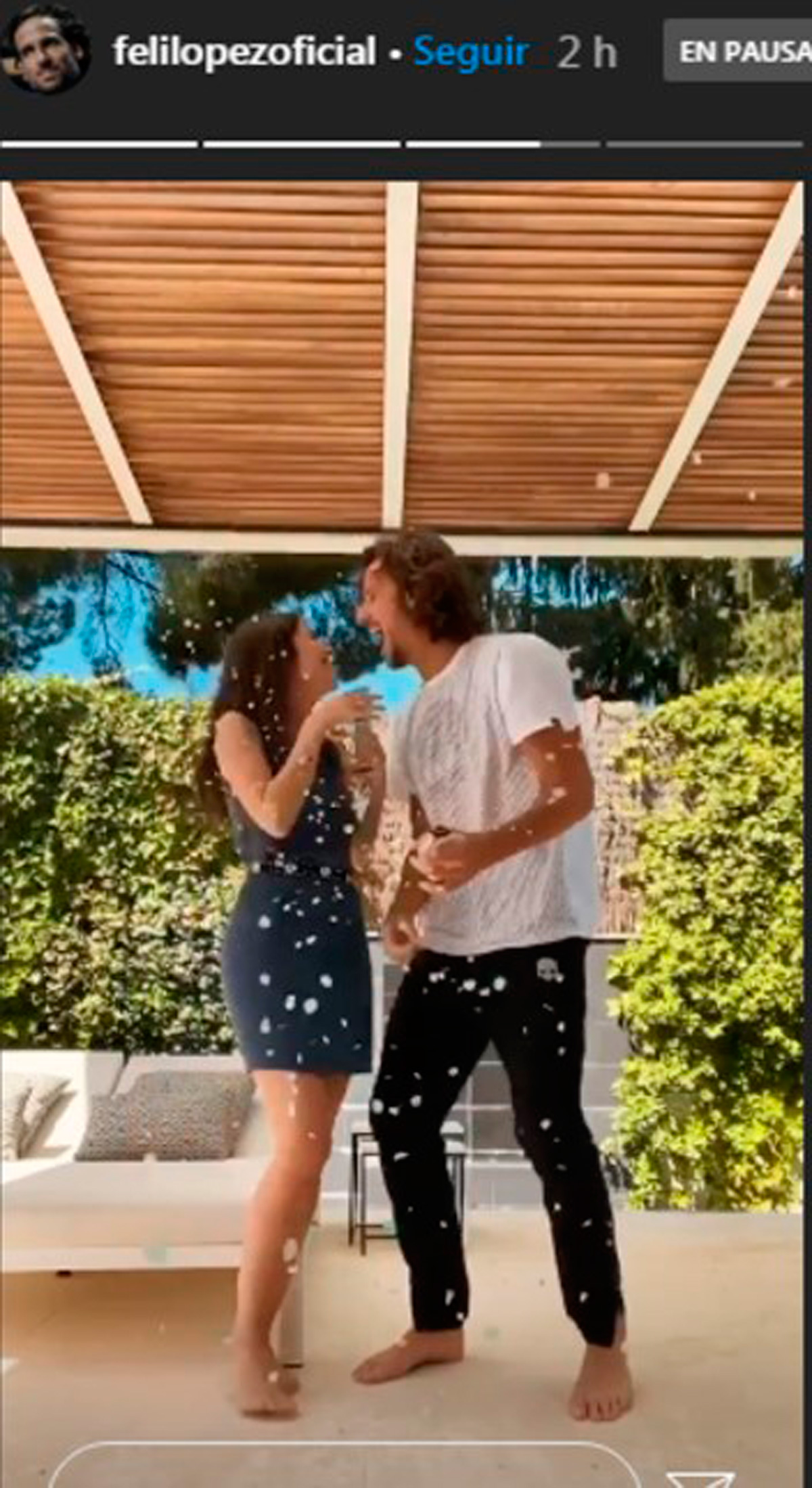 Sandra Gago y Feliciano L&oacute;pez