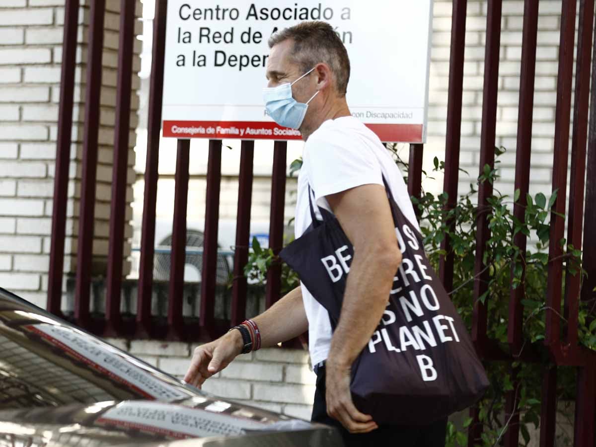 Iñaki Urdangarin en su vuelta a Don Orione / GTRES