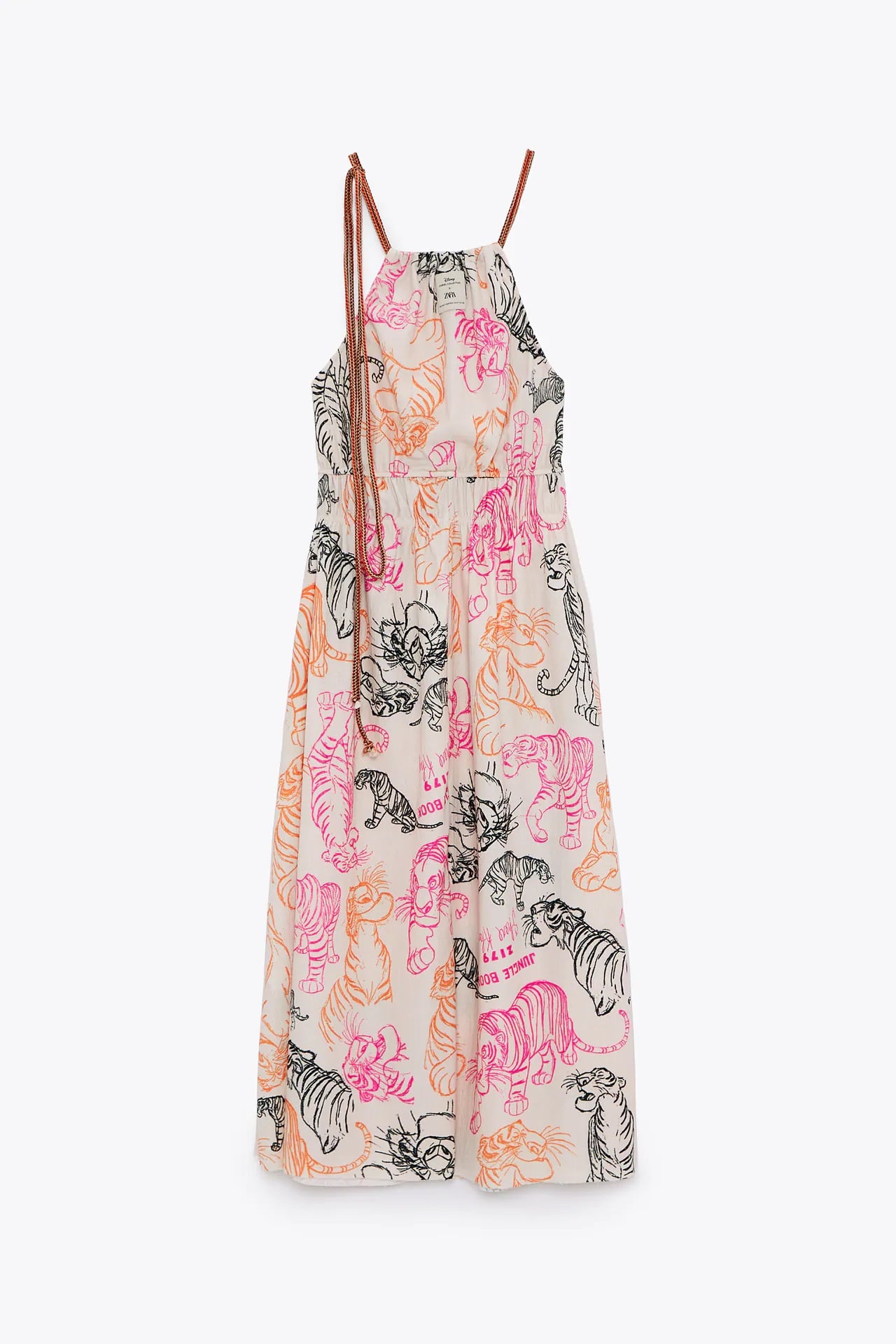 Lo mejor de la edici&oacute;n especial de Disney de Zara es este vestido midi de &lsquo;El libro de la selva&rsquo;