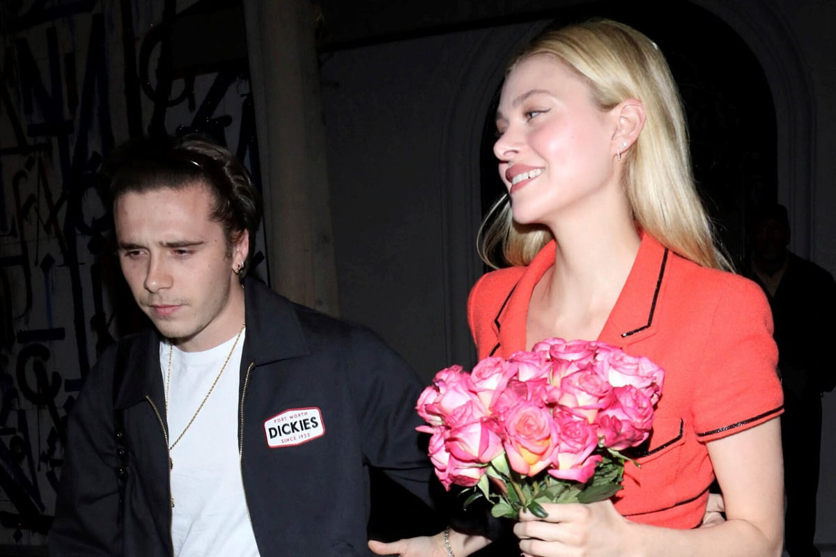 Brooklyn Beckham y Nicola en una imagen de archivo / Gtres