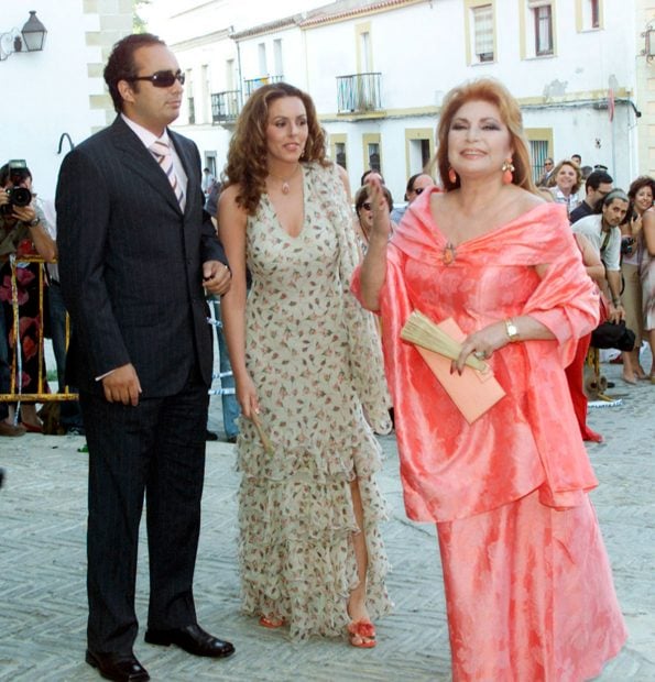 Roc&iacute;o Carrasco, Fidel Albiac y Roc&iacute;o Jurado
