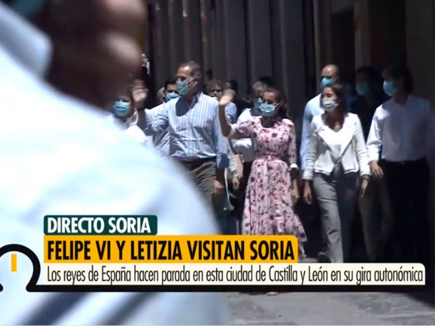 Rey Felipe VI, reina Letizia