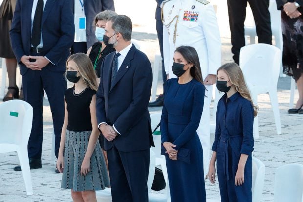 Felipe, Letizia, Leonor y Sof&iacute;a