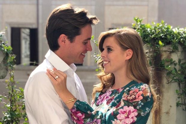 Beatriz de York y Edoardo Mapelli