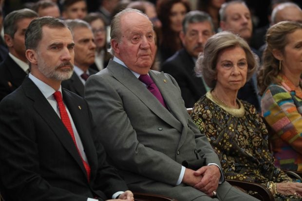 Don Juan Carlos, do&ntilde;a Sof&iacute;a, Rey Felipe VI