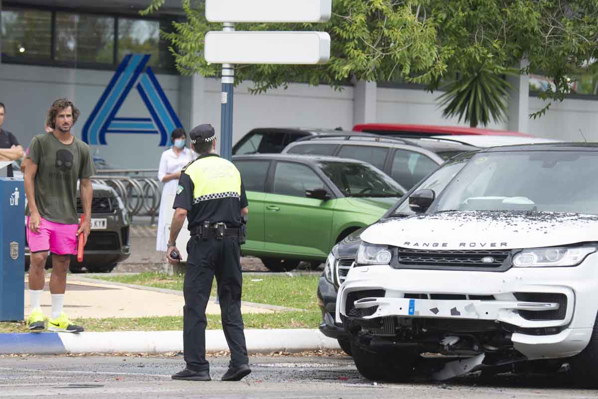 Por suerte, Feliciano no estaba acompa&ntilde;ado de Sandra Gago, que est&aacute; embarazada de su primer hijo / GTRES