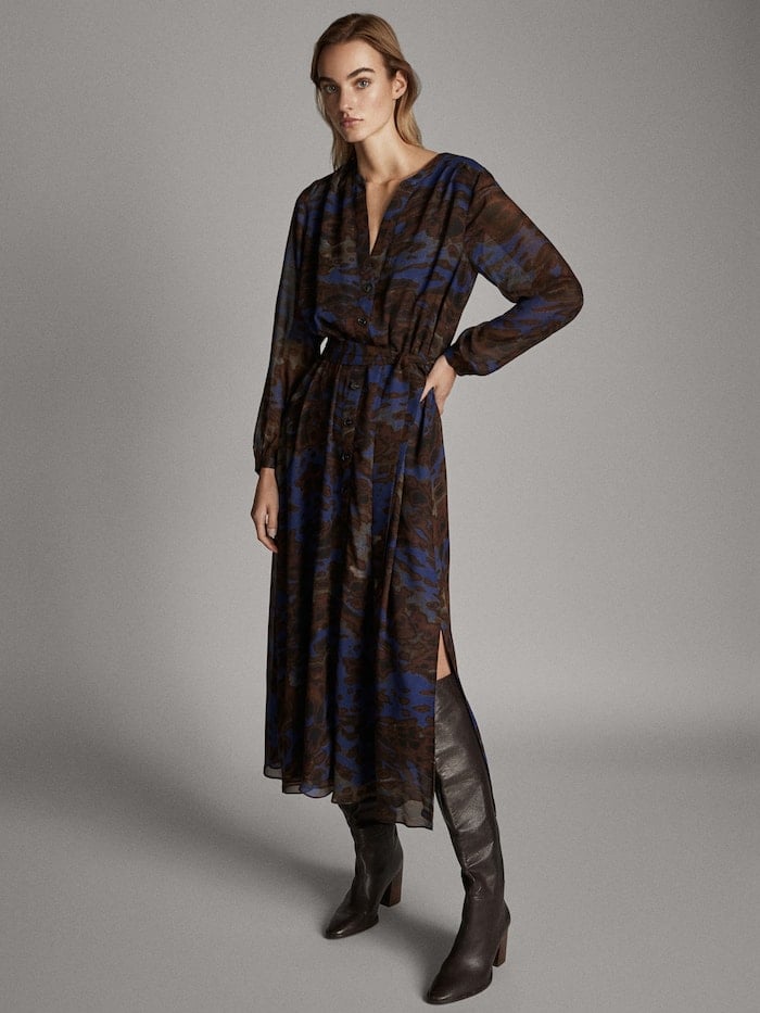 Estos son los vestidos de las rebajas de Massimo Dutti que podrás lucir todo el año