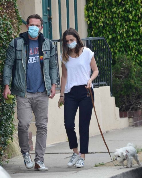 Ana de Armas y Ben Affleck in Los Angeles / Gtres