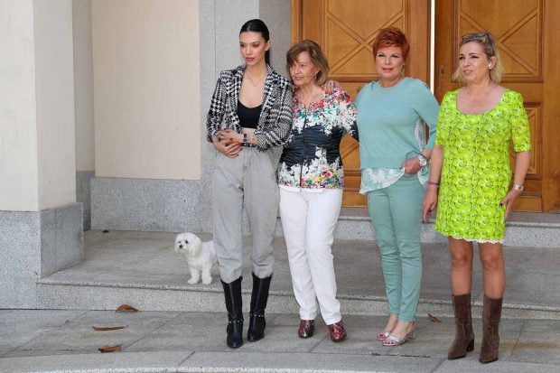 Alejandra Rubio, Mar&iacute;a Teresa, Terelu y Carmen Campos