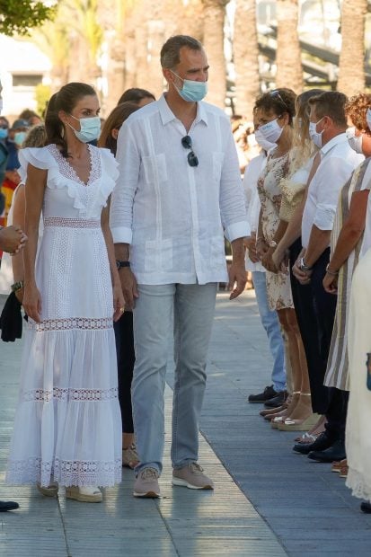 Rey Felipe VI y la reina Letizia