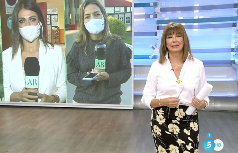 Ana Rosa Quintana ha lucido un nuevo look en su regreso a la televisi&oacute;n tras las vacaciones / Mediaset