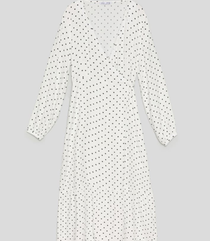 Lefties se ha asegurado de crear el vestido midi definitivo. Con un dise&ntilde;o cruzado que favorece y estiliza