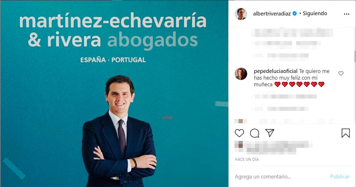Pepe de Luc&iacute;a, Albert Rivera