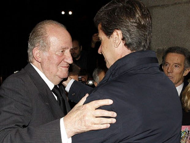 Cayetano Mart&iacute;nez de Irujo, rey Juan Carlos