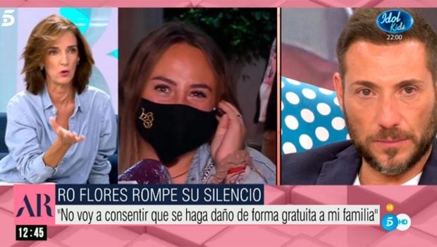 Paloma Garc&iacute;a-Pelayo, Roc&iacute;o Flores, Antonio David Flores