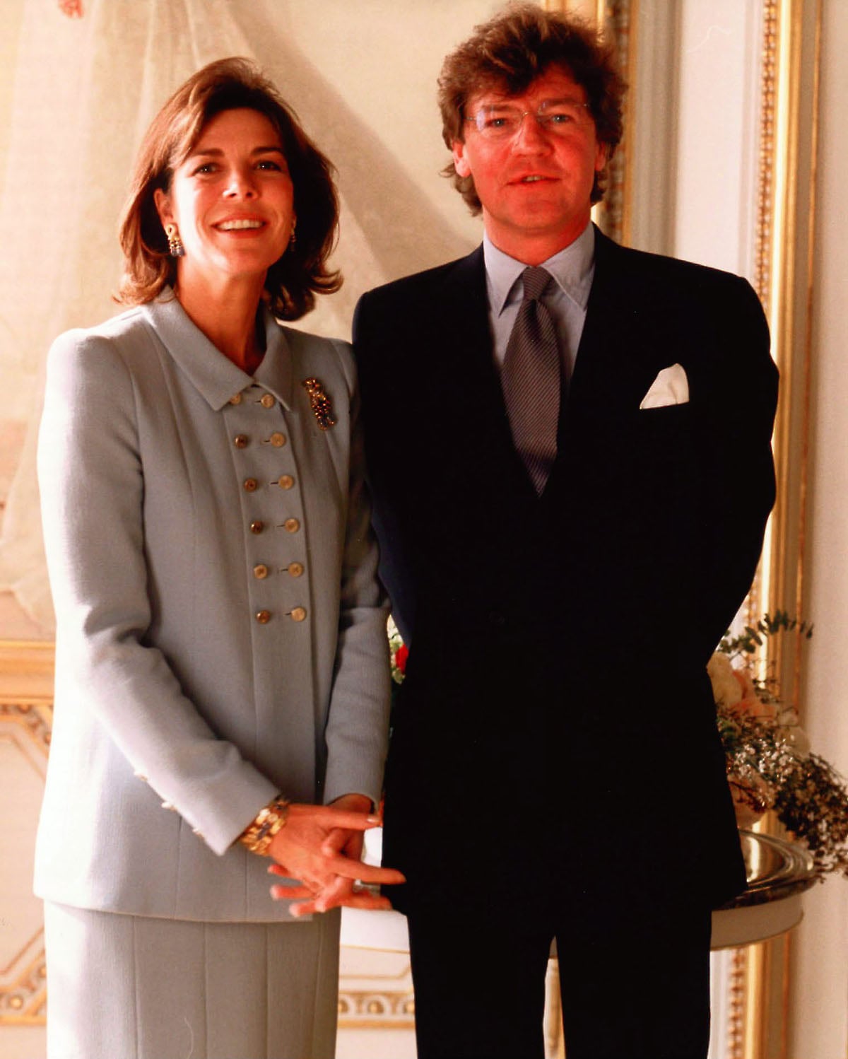Carolina de M&oacute;naco y Ernesto de Hannover