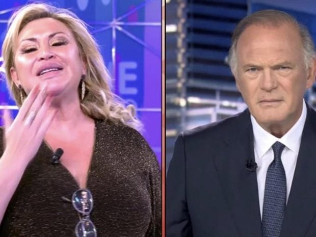 Pedro Piqueras y Raquel Mosquera