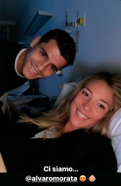 Álvaro Morata, Alice Campello