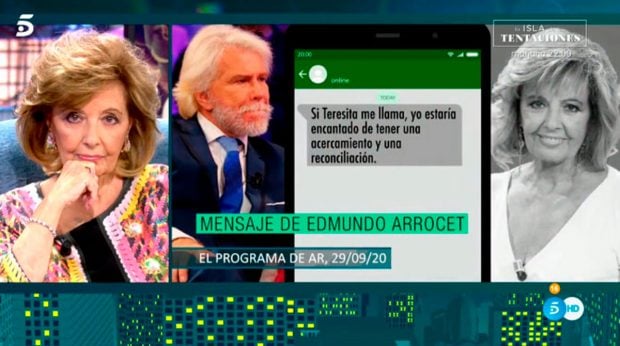 Mar&iacute;a Teresa Campos, Edmundo Arrocet