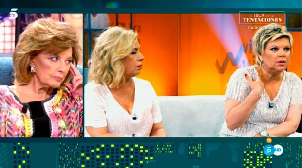Mar&iacute;a Teresa Campos, Carmen Borrego, Terelu Campos