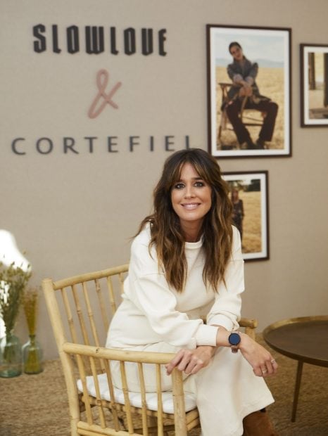 Isabel Jim&eacute;nez con un 'total look' de la colecci&oacute;n de Slow Love para Cortefiel/Gtres