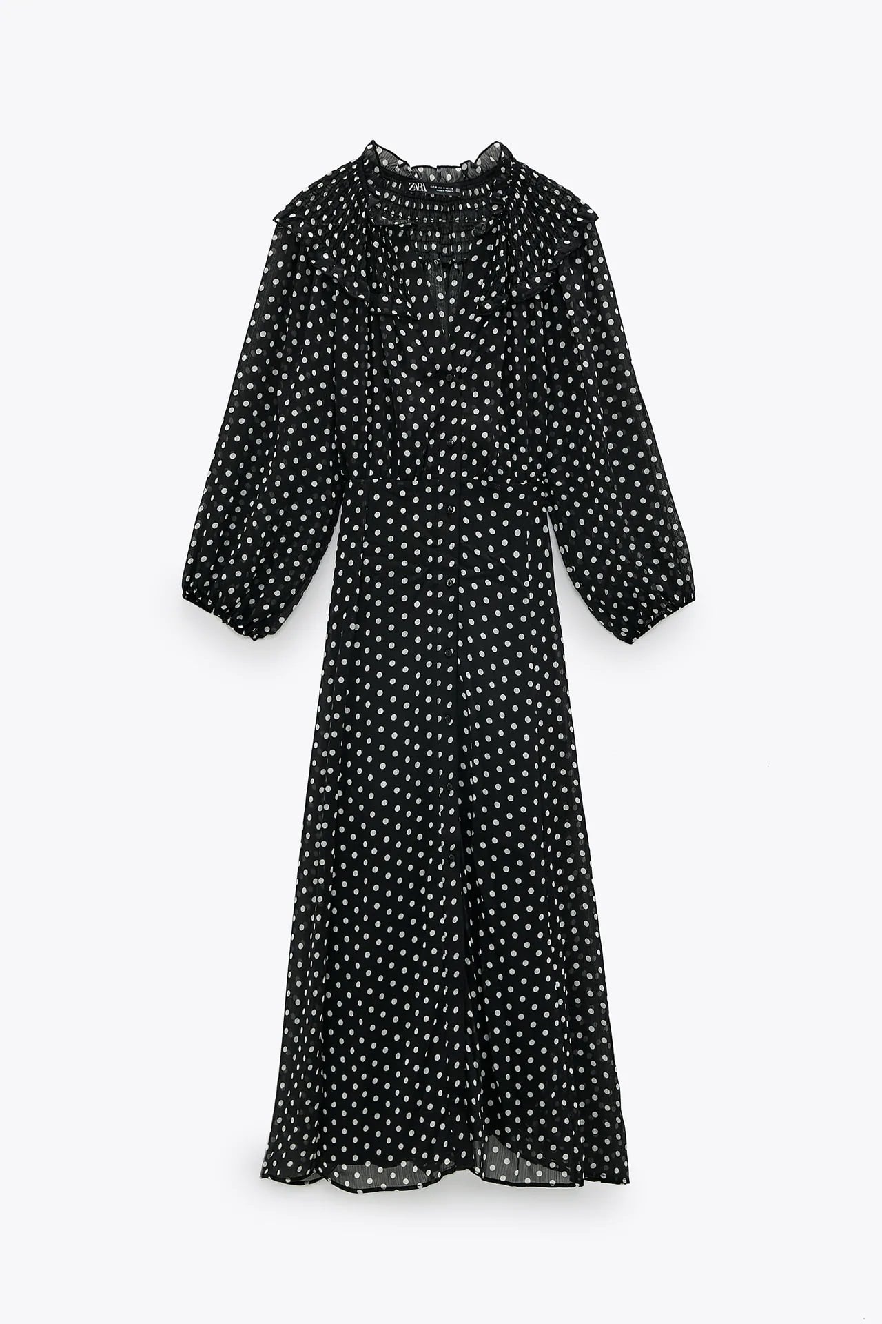 Zara tiene los vestidos de lunares que hubiera llevado Julia Roberts en Pretty Woman