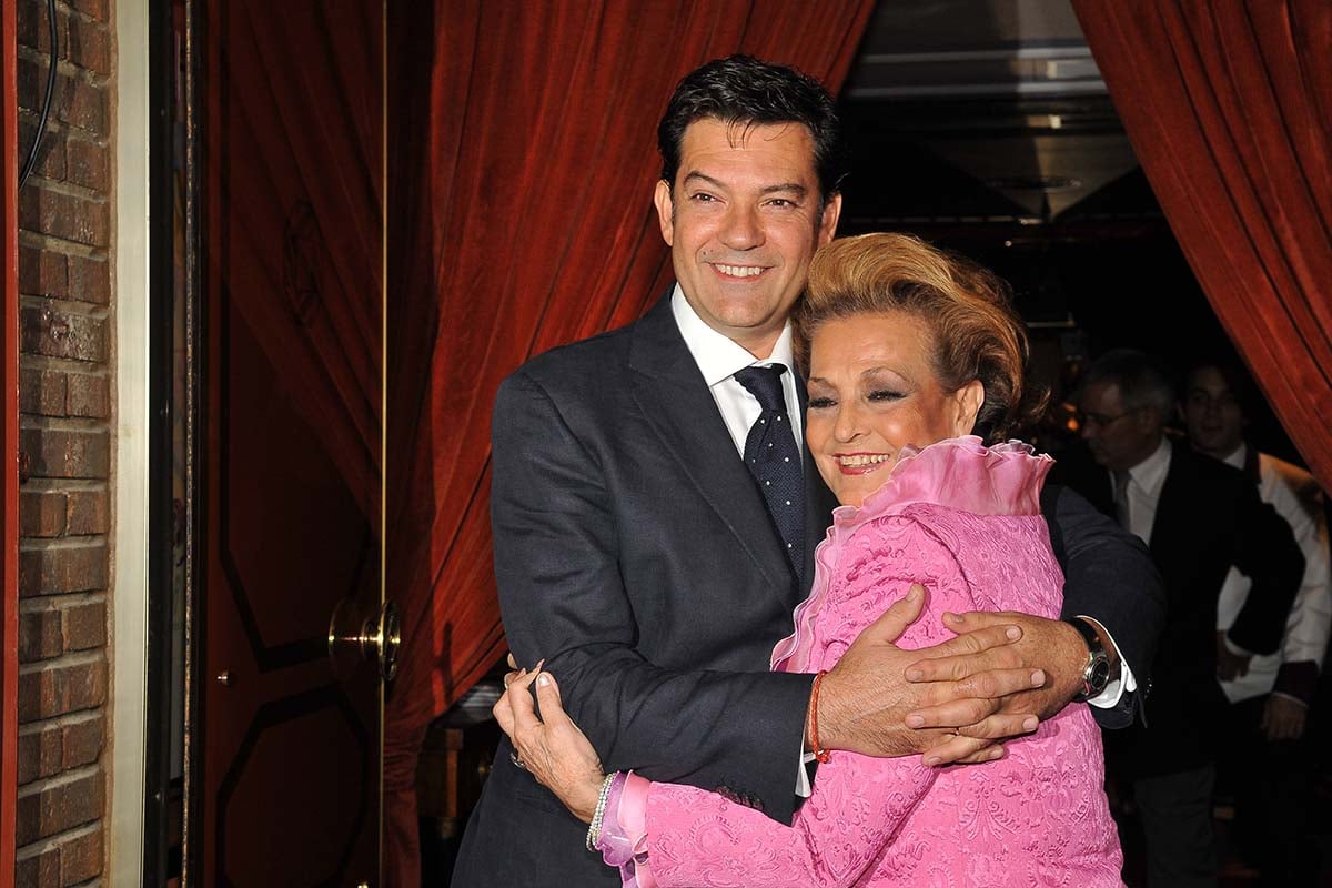 Fruto de su primer matrimonio naci&oacute; su &uacute;nico hijo: Augusto Jos&eacute; Alguer&oacute; siendo ahora mismo la &uacute;nica persona junto a al &iacute;ntimo amigo de la familia Moncho Ferrer./Gtres
