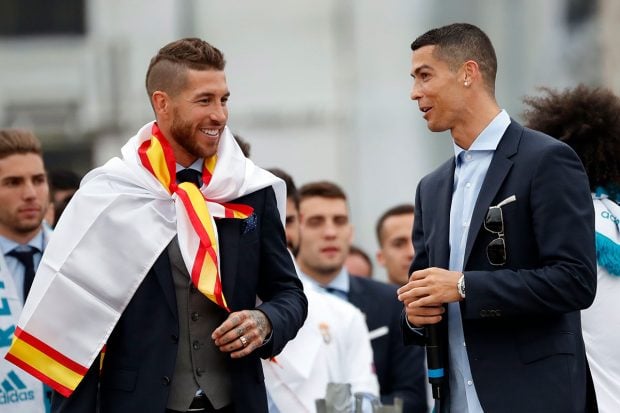 Cristiano Ronaldo, Sergio Ramos