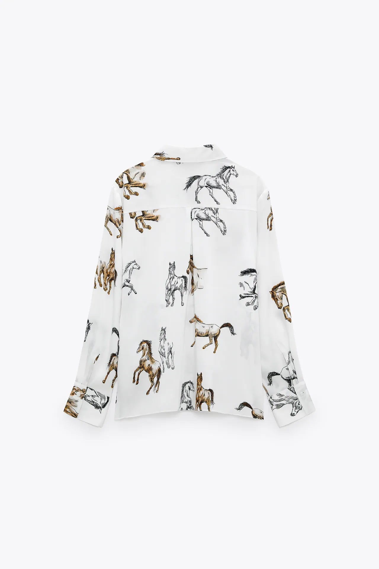 Zara se apunta al horse print, el estampado con caballos que triunfa en las pasarelas