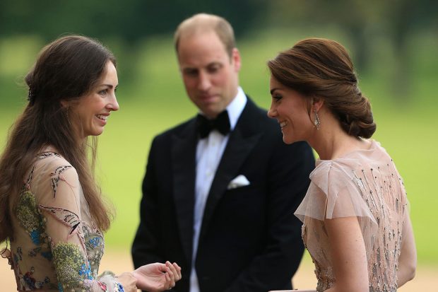 Duques de Cambridge, Rose Hanbury