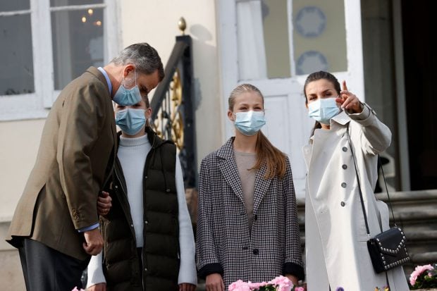 Letizia, Felipe, Leonor, Sofía