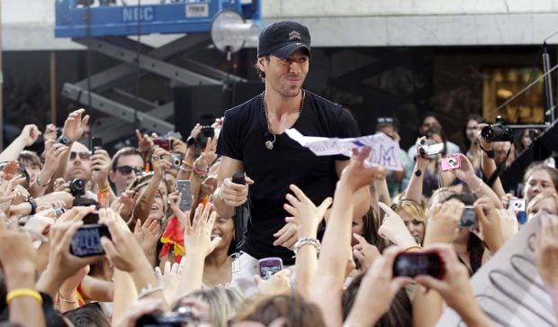 Enrique Iglesias durante uno de sus conciertos / Gtres