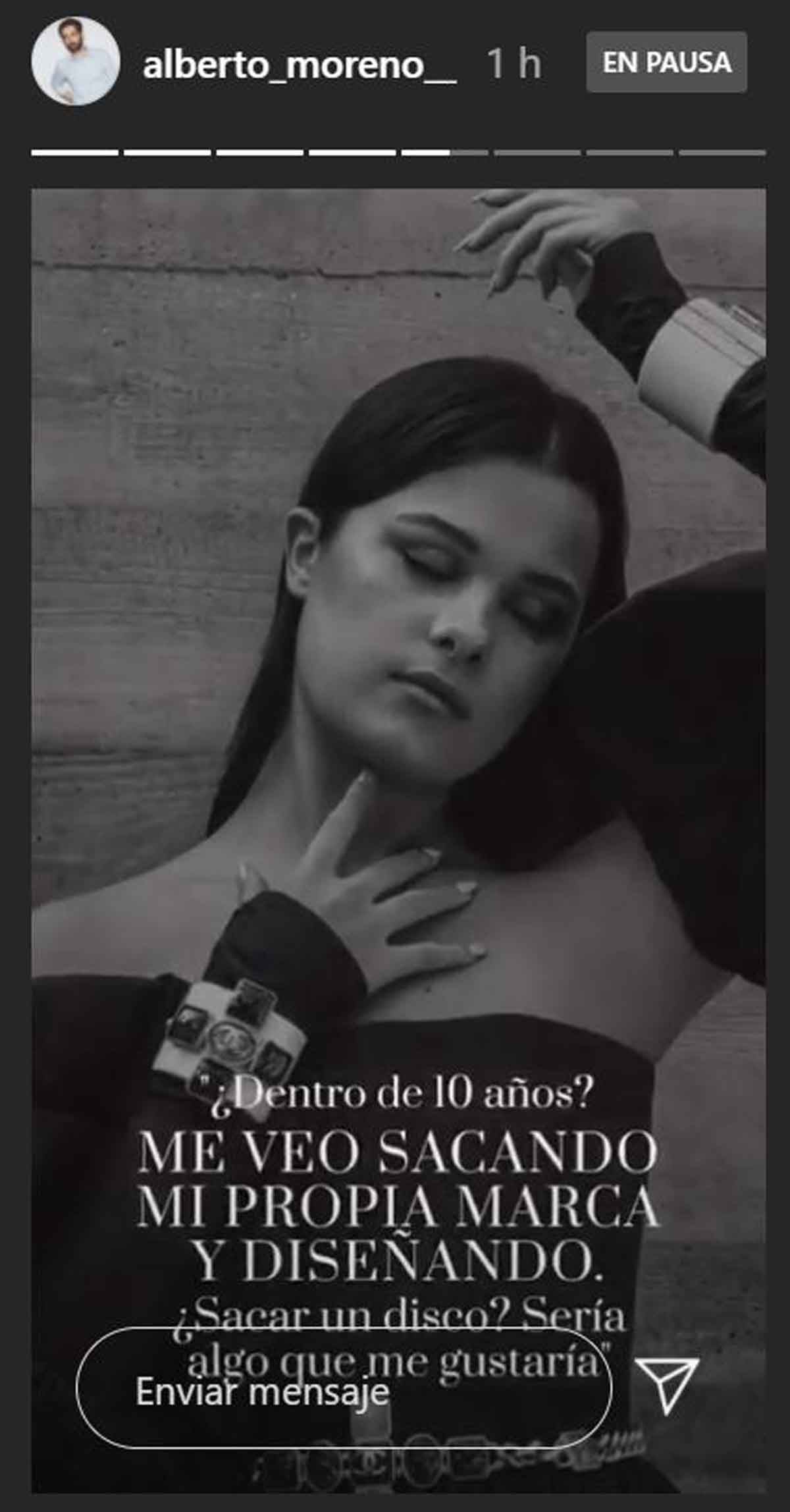 Manuela Sanz no descarta dedicarse a la música / Instagram
