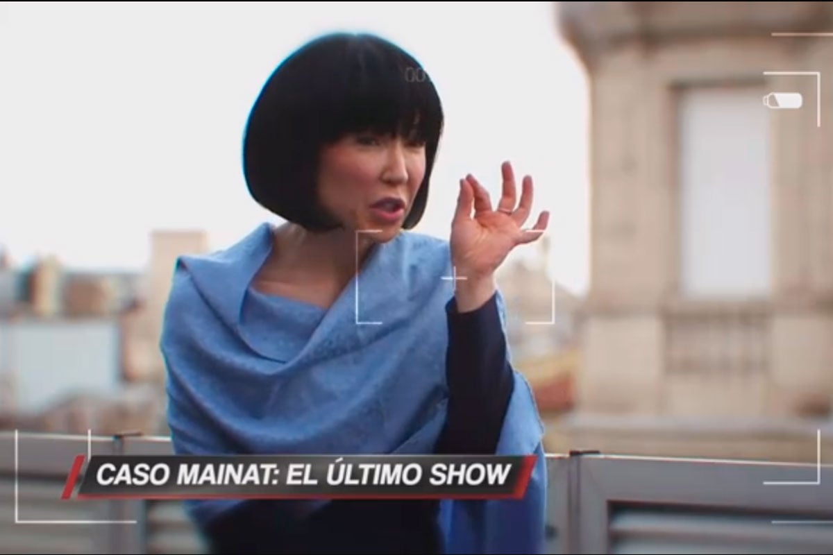 Ángela Dobrowolski ha medido al milímetro la que ha sido su primera entrevista en televisión/Cuatro