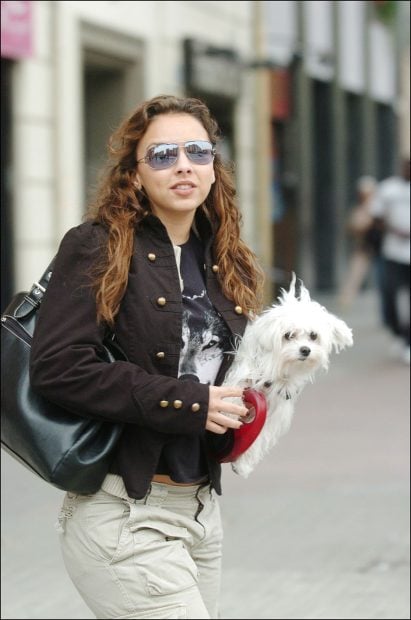 Su perrita fue un regalo de David Bisbal, como ella misma contó en su libro de memorias/Gtres
