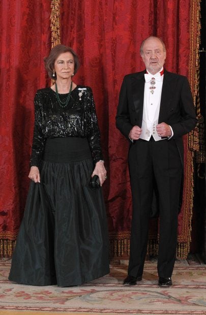 Don Juan Carlos y do&ntilde;a Sof&iacute;a en una imagen de archivo./Gtres
