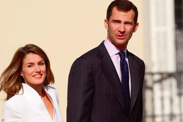 La reina Letizia junto al rey Felipe VI en una imagen de archivo./Gtres