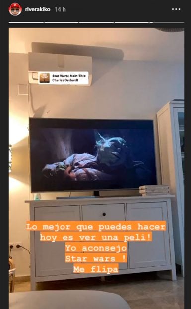 Kiko 'boicoteaba' la emisi&oacute;n de 'Idol Kids', invitando a sus seguidores a ver una de sus pel&iacute;culas favoritas/@riverakiko