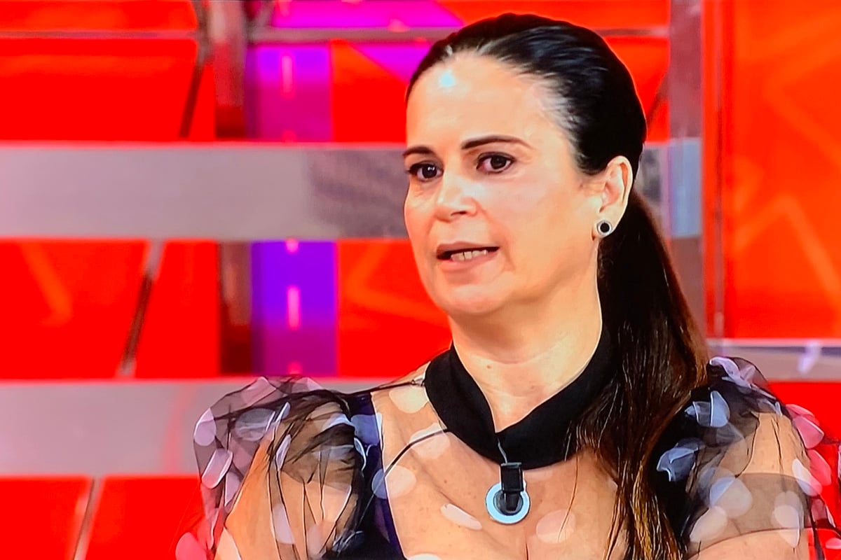 Pepi Valladares durante la entrevista / Mediaset