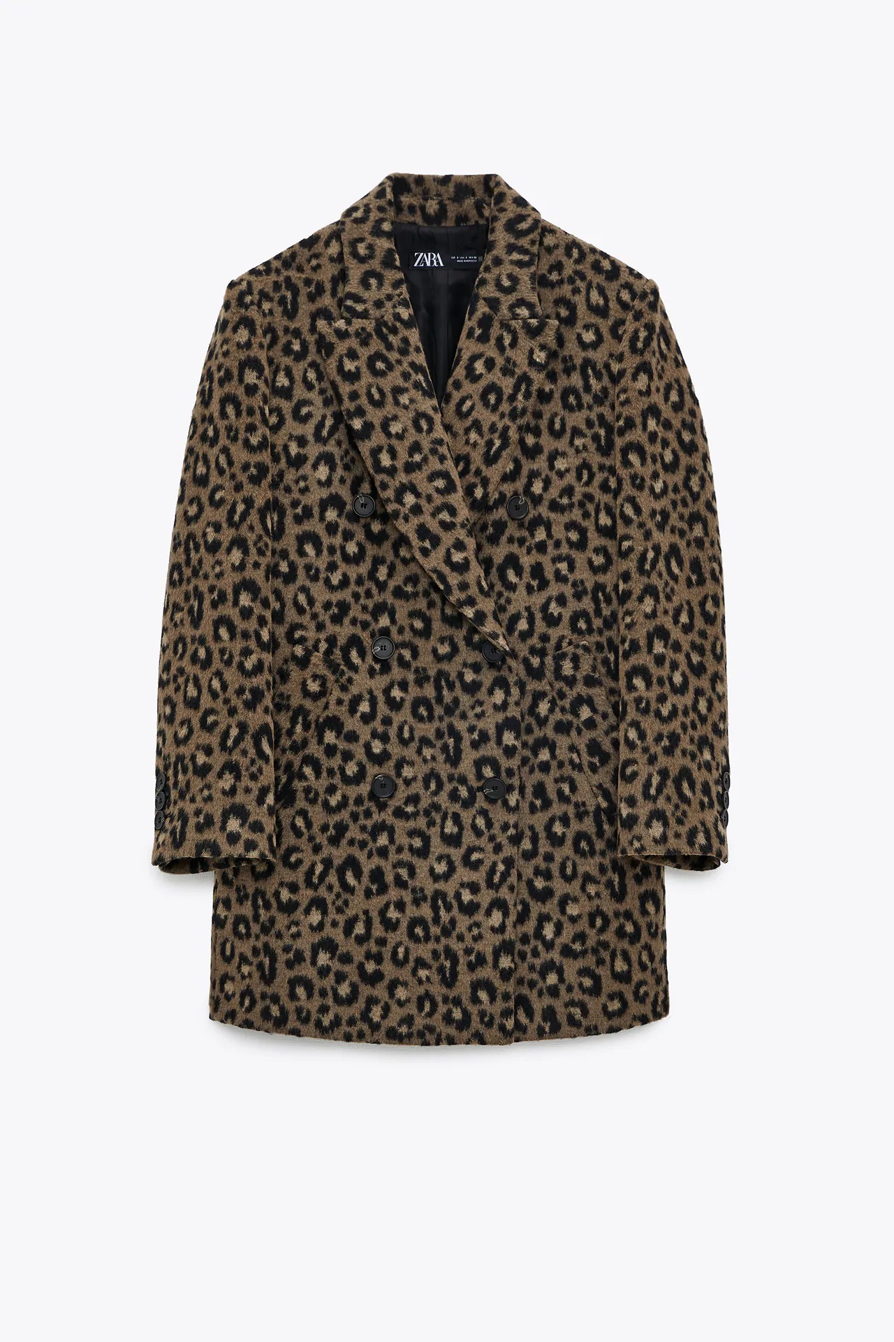 Zara: Este es el abrigo de animal print definitivo para este invierno