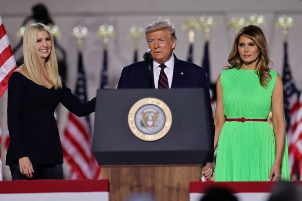 Ivanka, Donald y Melania Trump en una imagen de archivo./Gtres
