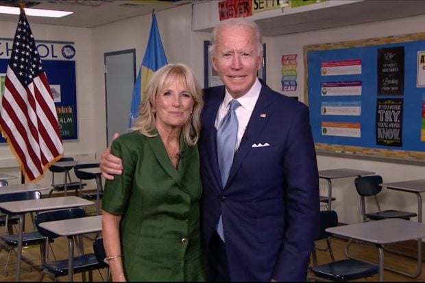 Jill y Joe Biden en una imagen de archivo./Gtres